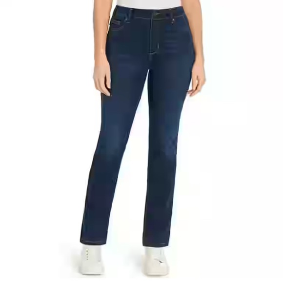 SIZE 16 NEW w/ TAG Bandolino Amy Modern Straight Leg Denim Jean - Picture 1 of 9